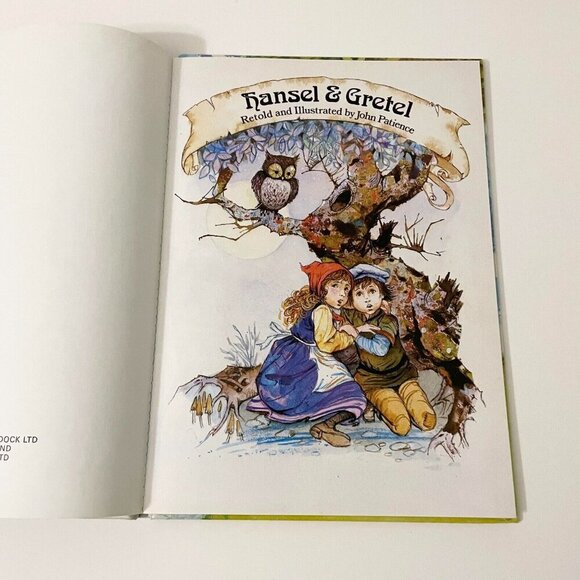 Hansel and Gretel Hardcover Illustrated by John Patience Printed in Hungary - Picture 9 of 15